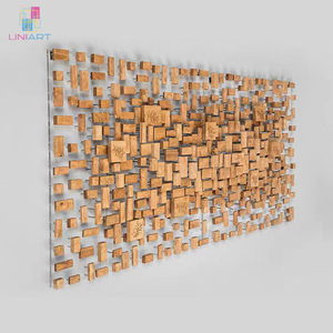 Kit <span class=keywords><strong>de</strong></span> décoration murale en vente flash, photos avec gabarit <span class=keywords><strong>de</strong></span> suspension, art mural, <span class=keywords><strong>peinture</strong></span> abstraite 3D - Product Image 4