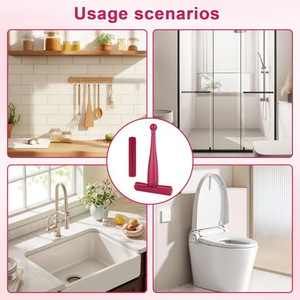 Mini serpillière pliable en éponge, serpillière auto-essoreuse portable, nettoyage mains libres pour comptoirs de cuisine, fenêtres de salle de bain - Product Image 6
