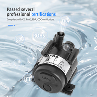 Pompe centrifuge miniature à circulation d'eau sans balais LEFOO à faible bruit 24V 9000ml/min pour l'eau propre de qualité alimentaire et le refroidissement