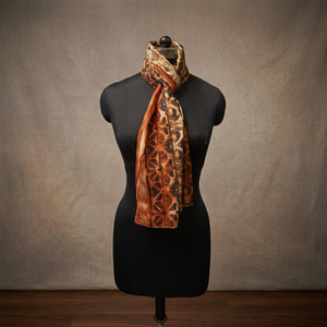 Women's Reversible Silk <b>Scarf</b> Leopard Print Long <b>Scarf</b> All Seasons Daily Wear - Product Image 2