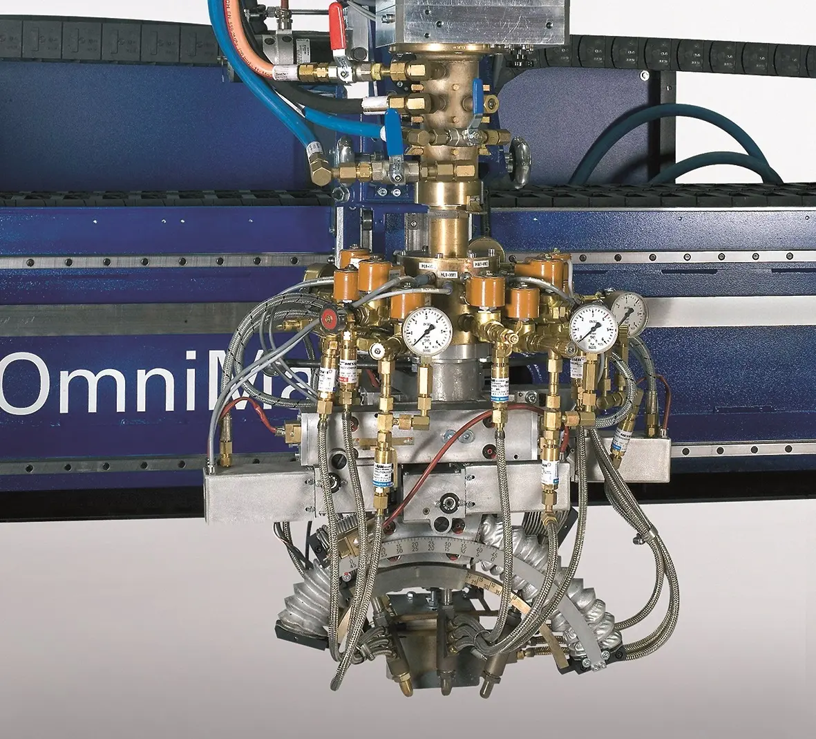 Messer OmniMat TD Gantry type CNC DAFL Oxyfuel Infinity Bevel Cutting Machine