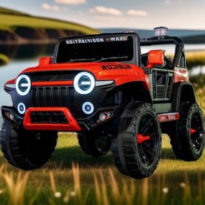 Auto elettrica per bambini con telecomando, auto giocattolo a quattro ruote può sedersi sulle persone, passeggino per bambini - Product Image 4