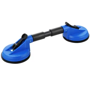Double Handle Suction Cup 2 Heads Adjustable Suction Lifter For Stone Ceramic Tile Glass Sucker