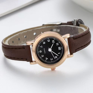 Reloj de Mujer 2025, Estilo Coreano, Moderno, Casual, Simple, Versátil, Esfera Redonda, Cuarzo, Pequeño - Product Image 4