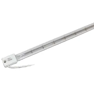 SK15 Tube chauffant à quartz à ondes courtes, lampe chauffante halogène proche infrarouge