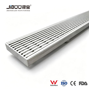 Grille de drainage linéaire à haut débit <span class=keywords><strong>sur</strong></span> mesure, couvercle de drain linéaire universel pour garage et piscine - Product Image 1