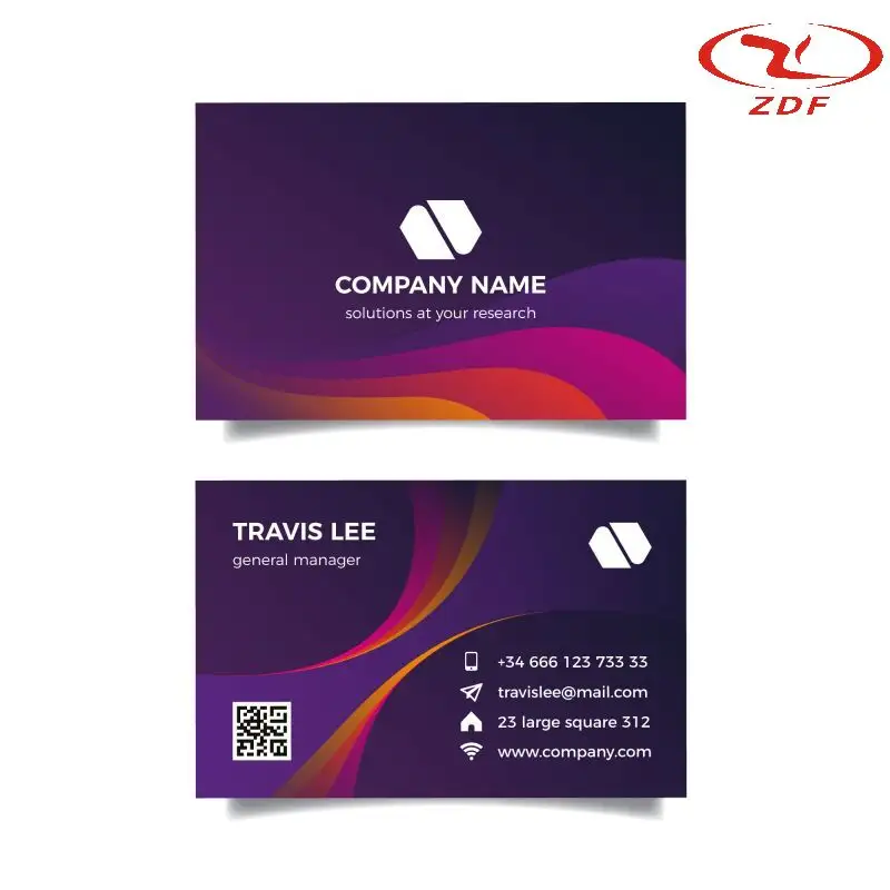 Factory Outlet Customized Business Cards with Logo Offset Printed and Cut to Size Fair Priced Plastic Printing Product