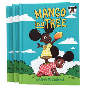 Service d'impression de livres d'histoires pour enfants en couverture rigide avec reliure parfaite, papier offset, tailles personnalisées - Product Image 1
