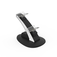 Support métallique pour contrôleur Playstation 5, Station de recharge Vertical pour avion, avec ressort de chargement usb, pour télécommande PS5
