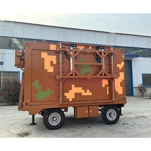 Module de salle de contrôle mobile pour conteneurs, avec levage de grandes plaques en FRP et aluminium - Product Image 4