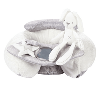 Siège de sol portable moderne en peluche pour bébé, coussin gonflable, chaise d'apprentissage, canapé, tapis d'éveil