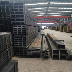 Penjualan langsung dari pabrik pipa baja karbon Q235 Q345 <span class=keywords><strong>S235jr</strong></span>-tabung persegi dan bagian tabung berongga persegi panjang Harga besi Per Ton - Product Image 6