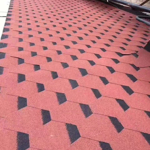 Bardeaux d'asphalte colorés résistants au vent et à la pluie, écologiques, plusieurs couleurs disponibles, solution de toiture idéale, résistance au feu - Product Image 1