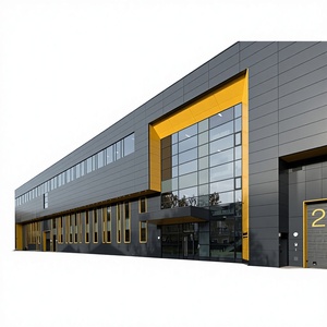 Structures de hangar préfabriquées en acier léger soudé SYLY Q355B, conformes aux normes GB/ASTM/EN - Product Image 1