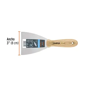 Master avec 96 unités Spatule flexible 3 'avec manche en bois, Truper - Product Image 3