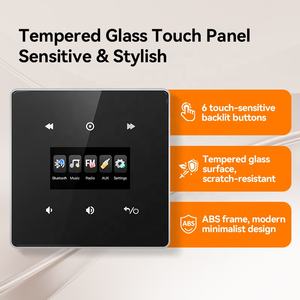 Solución de Audio con <span class=keywords><strong>Radio</strong></span> FM BT, Reproductor AUX, TF, USB y Amplificador, Ahorra Costos en Comparación con Comprar Dispositivos Separados, Host de Música Ambiental - Product Image 5