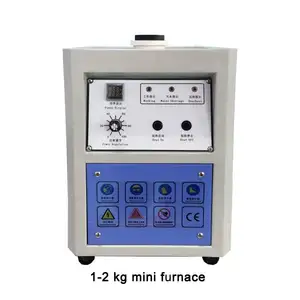 1kg,2kg,3kg,5kg,8kg 10kg Small electric furnace for melting gold, platinum, silver, copper, steel, iron