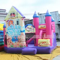 Minnie Mouse Bounce House, Inflatable Castle Combo