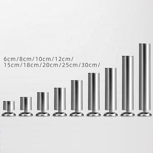 أثاث كنب قدم, أثاث أريكة قدم ، خزانة ستانلس ستيل ، 50*80 مللي متر ، تصميم أنبوب مطلي بالكروم ، قابل للتعديل ، ارتفاع ، ملحقات ، أريكة ، ساق أنبوبية - Product Image 6