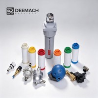 Elemen Filter Udara DEEMACH Hemat Biaya, Kartrid Filter Udara Instalasi Paralel, Elemen Filter Saluran Kompresor Udara dengan Pengering Udara