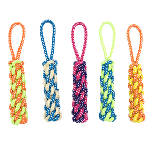 Juguete de Cuerda Resistente para Perros, de Algodón Dental, para Jugar, Entrenar y Masticar, para Perros y Cachorros, Venta al Por Mayor, Color y Tamaño Personalizables - Product Image 5