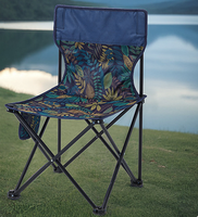 Vente en gros de chaises pliantes légères en fer pour l'extérieur et la chambre à coucher tabourets de croquis durables portables pour barbecue