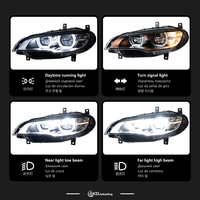 Phares LED modifiés pour E71/X6 E72 2007-2014, mise à niveau Angel Eye, double DRL, lentille de projecteur laser, 12V, nouveaux accessoires automobiles