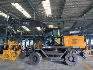 Трек с двойной головкой, балластный трап, железнодорожный путь, железная дорога, Железнодорожное оборудование, железнодорожный экскаватор - Product Image 2