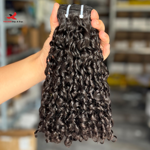 Queue de cheval à cordon double tirage HQ Mixed Proc Discount pour boucles, cheveux humains vierges vietnamiens, extensions de cheveux - Product Image 2