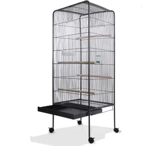 Pet papağan ev kafesleri kuş yetiştiriciliği için Metal büyük boy büyük kuş kafesleri - Product Image 1