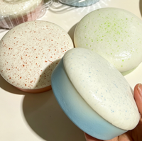 Jouet anti-stress en plastique à rebond lent en forme de cheesecake, mousse menthe et sel marin, gâteau moelleux, avec boîte, pour étudiants, unisexe, à partir de 14 ans