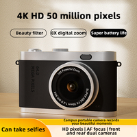 Kamera Video Retro Murah Grosir Layar IPS 2.4 inci Lensa Zoom 16x Kamera 4K HD 50 Juta Piksel Kamera Digital Y03