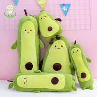 Vocado Knuffel Schattig Slaapkussen Stuur Kinderen Verjaardagscadeaus Avocado Fruit En Groenten Lange Pop