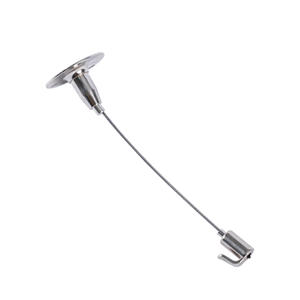 Accessoires de suspension en câble métallique en acier inoxydable cuivré réglables sur mesure, marque MAIJIE, modèle SAILOR HOOK, acier à découper librement - Product Image 2