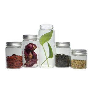 Frasco de vidro borosilicato alto transparente - Product Image 6