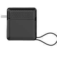 Charge rapide 22.5W câbles intégrés 15000mAh AC Powerbank chargeur de téléphone batterie externe pour iPhone Samsung Galaxy Pixel LG