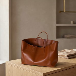 Nouveauté : Pochette en cuir véritable pour femme BS INTERNATIONAL, imperméable, grande capacité, bandoulière, fermeture éclair - Product Image 4