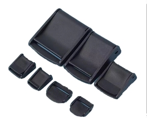 Cổ Điển Màu Đen Nhựa Cam Đòn Bẩy Lật Bìa Cổ Điển Khóa Cho Buộc Ba Lô Vải Dây Đeo Cổ Tay Vành Đai Phụ Kiện - Product Image 1