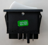 Interrupteur à bascule carré KEDU HY12-4p 250v 10a avec 4 broches, homologué UL TUV CE