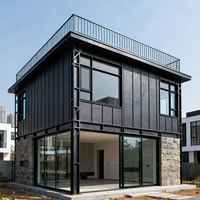 Villa duplex moderne de luxe préfabriquée en structure légère en acier, fabriquée en Chine, de haute qualité, avec design 3D, chambre à coucher et salon personnalisés