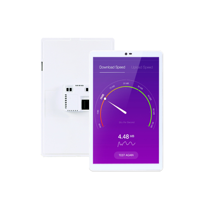 Sunworld YC-SM08P Wireless Android 14 8" Tablet Smart Home Air Conditioning Security System Controller POE/Wi-Fi Octa Core