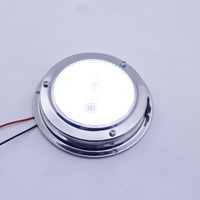 Plafonnier en acier inoxydable pour bateau, lampe de cabine 12V 24V, lampes dôme pour yacht