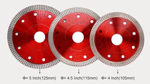 Dụng cụ cắt, cắt ướt và khô, đĩa mài kim cương, lưỡi cưa kim cương Turbo, đĩa cắt, bánh xe cắt cho đá, đĩa tròn - Product Image 3