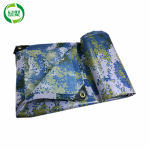 Lona de PVC de la Marina tela de camuflaje encerado Lona de poliéster Lona de camión para camión - Product Image 1