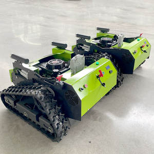 Cortacésped controlado a distancia tipo pista adecuado para todo terreno deshierbe trituración de hierba multifuncional - Product Image 4