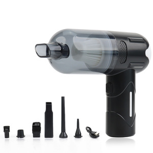 Yier Handheld <b>Vacuum</b> Cleaner 7.4V Rechargeable Cordless High Suction <b>Portable</b> For Car And Home Use - Product Image 5