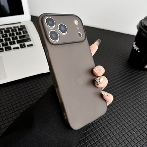 Ai เคสด้านป้องกันกล้องแบบบางพิเศษสำหรับ iPhone 17 Air 16 15 14 13 Pro Max PLUS เคส PC เนื้อแข็งโปร่งแสง - Product Image 5