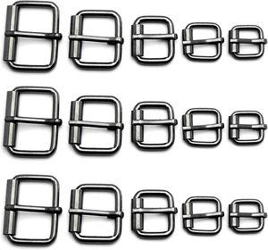 Assorted Multi Purpose Metal <b>Roller</b> Buckles Belts Hardware Pin Buckle For <b>Bags</b> Leather Belt - Product Image 1