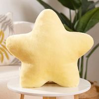 Coussin en peluche doux en forme d'étoile Greenmart, brodé, accessoire de décoration intérieure pour canapé de salon, idéal pour la Saint-Valentin, vente en gros