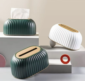 Kotak Tisu Plastik Pop Up Modern Minimalis Multifungsi Tempat Tisu Meja Ruang Tamu Organizer Desktop - Product Image 3